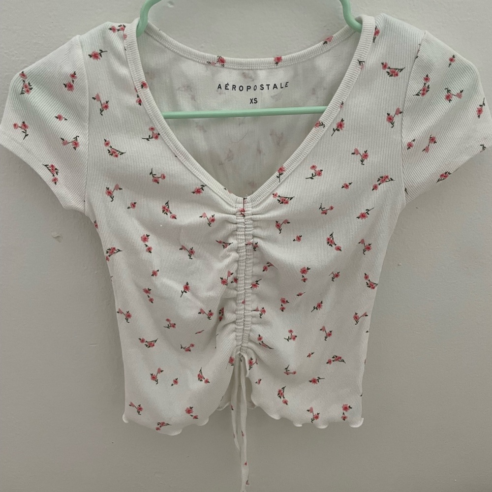 Aeropostale  floral, cropped top